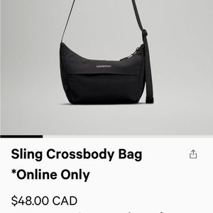 Lululemon sling crossbody